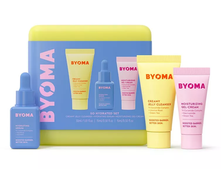mini skincare set for travel honeymoon