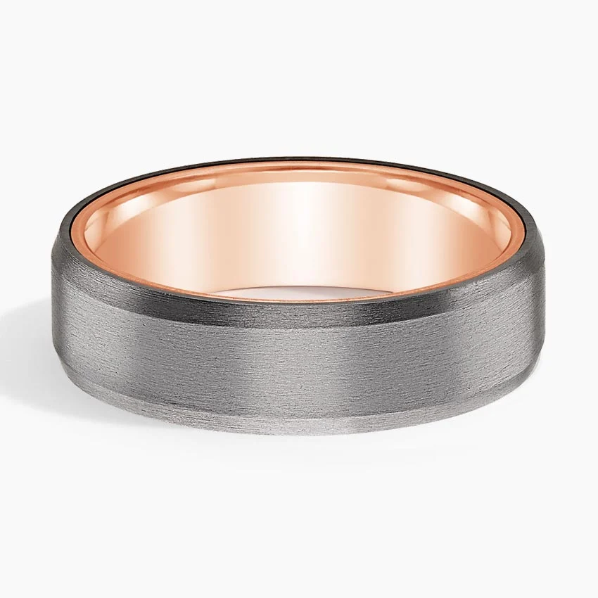 mens titanium wedding band
