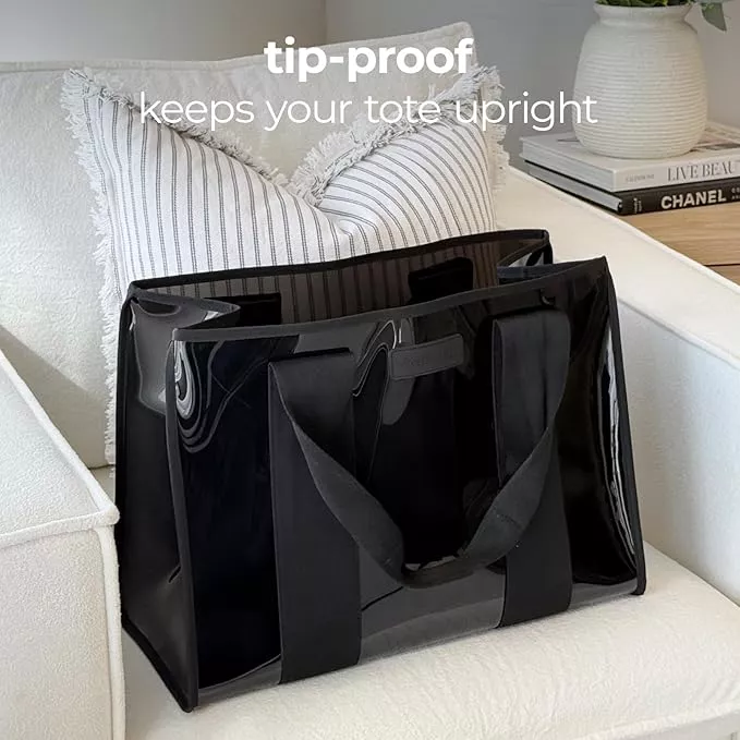 black bridesmaid tote that is useful