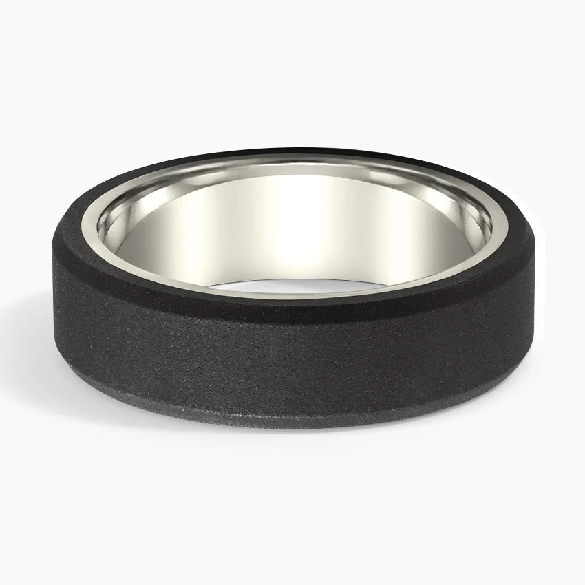 tungsten mens comfortable wedding ring