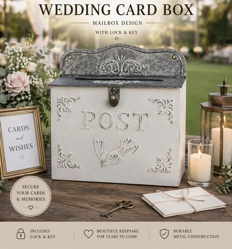 mailbox style card box