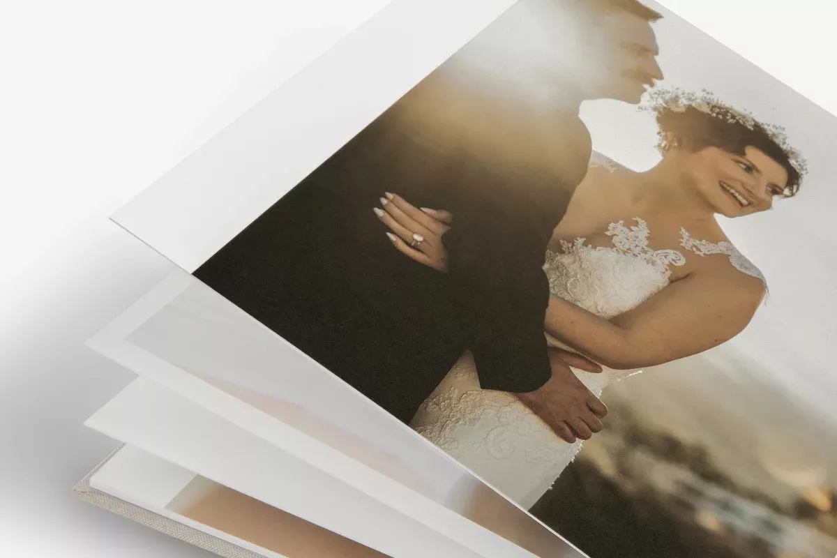 where to get wedding photo books printed elegant wedding photo album layflat pages