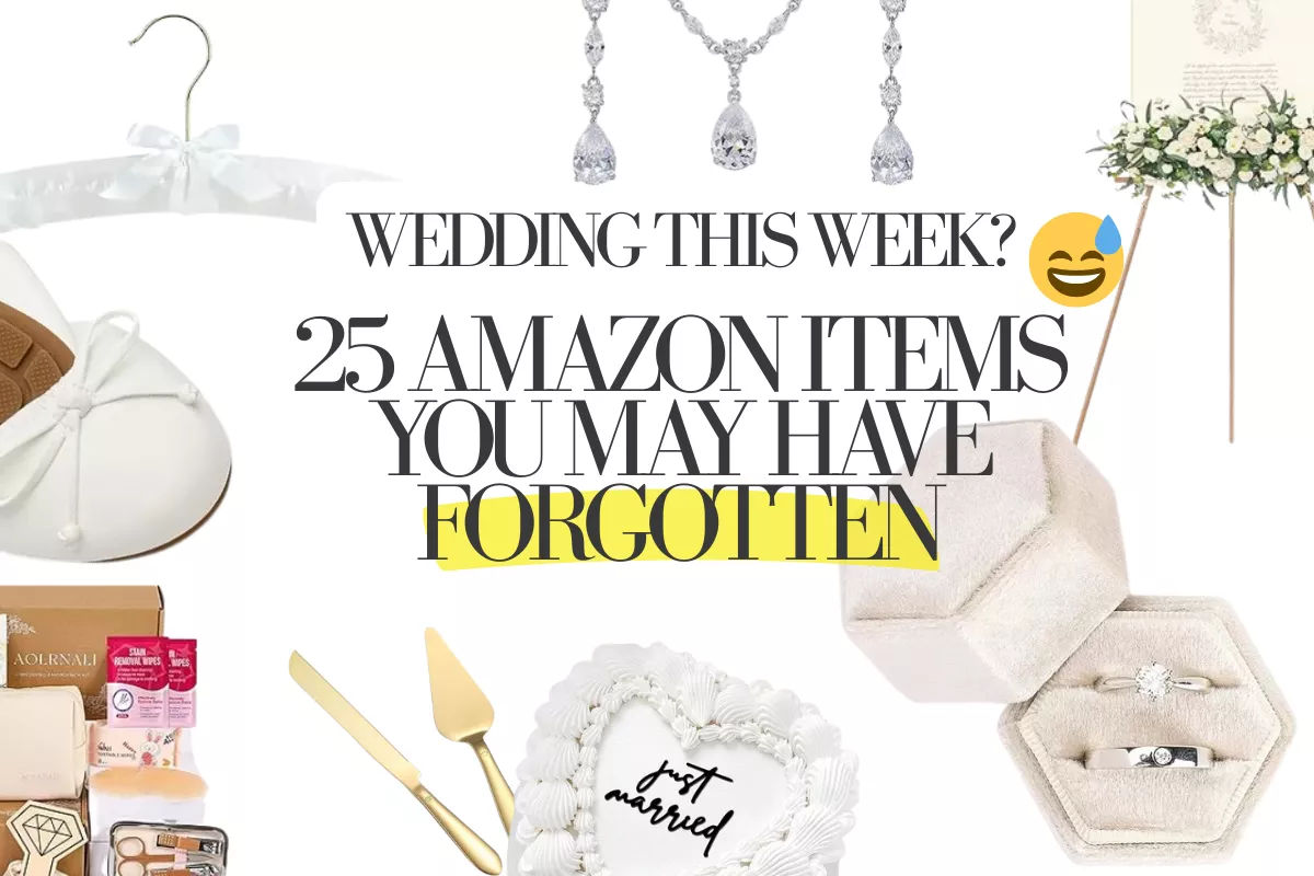 amazon wedding items you can still get last minute before your wedding
