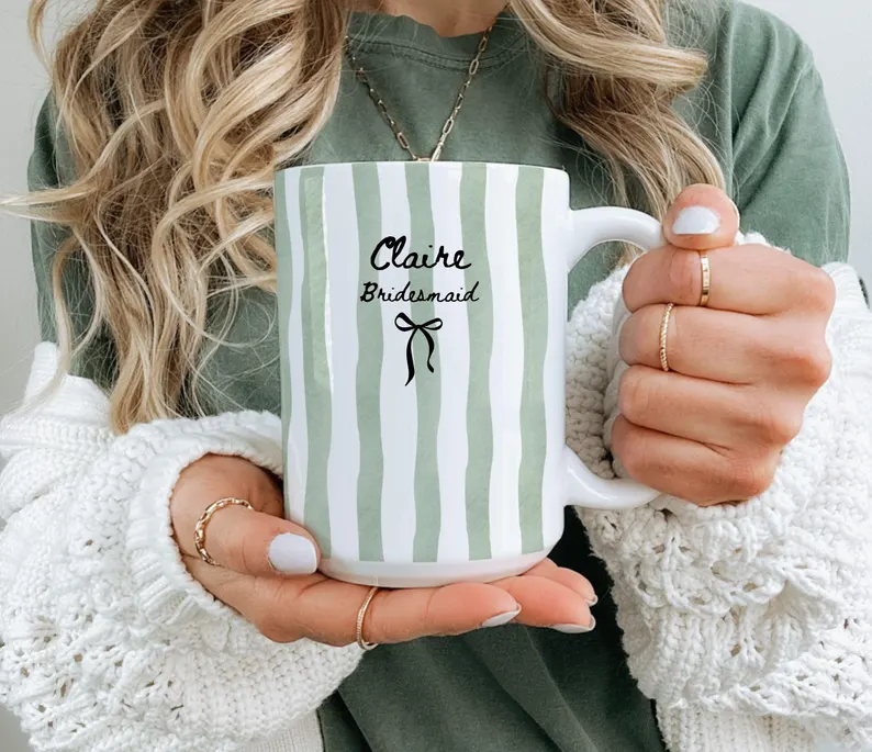 personalized tea gift with her name for cozy self-care moments