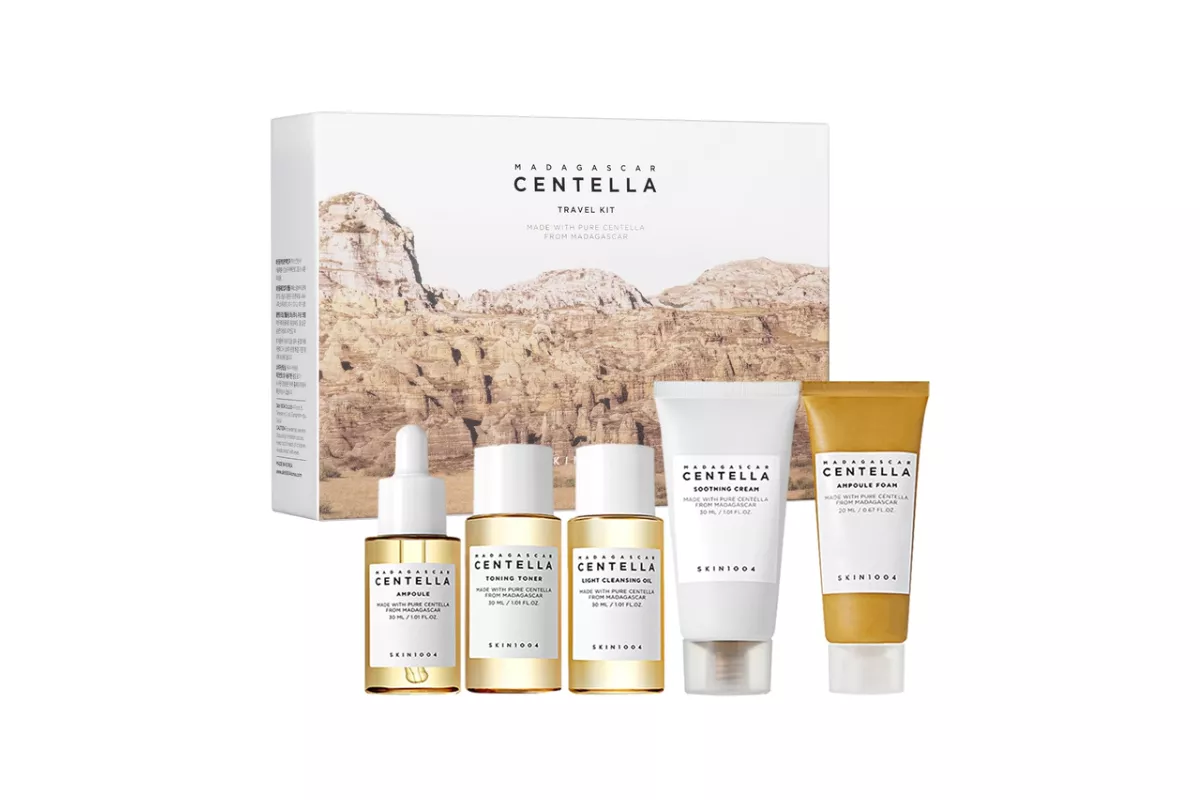 skincare mini travel set premium brand for wedding day gift