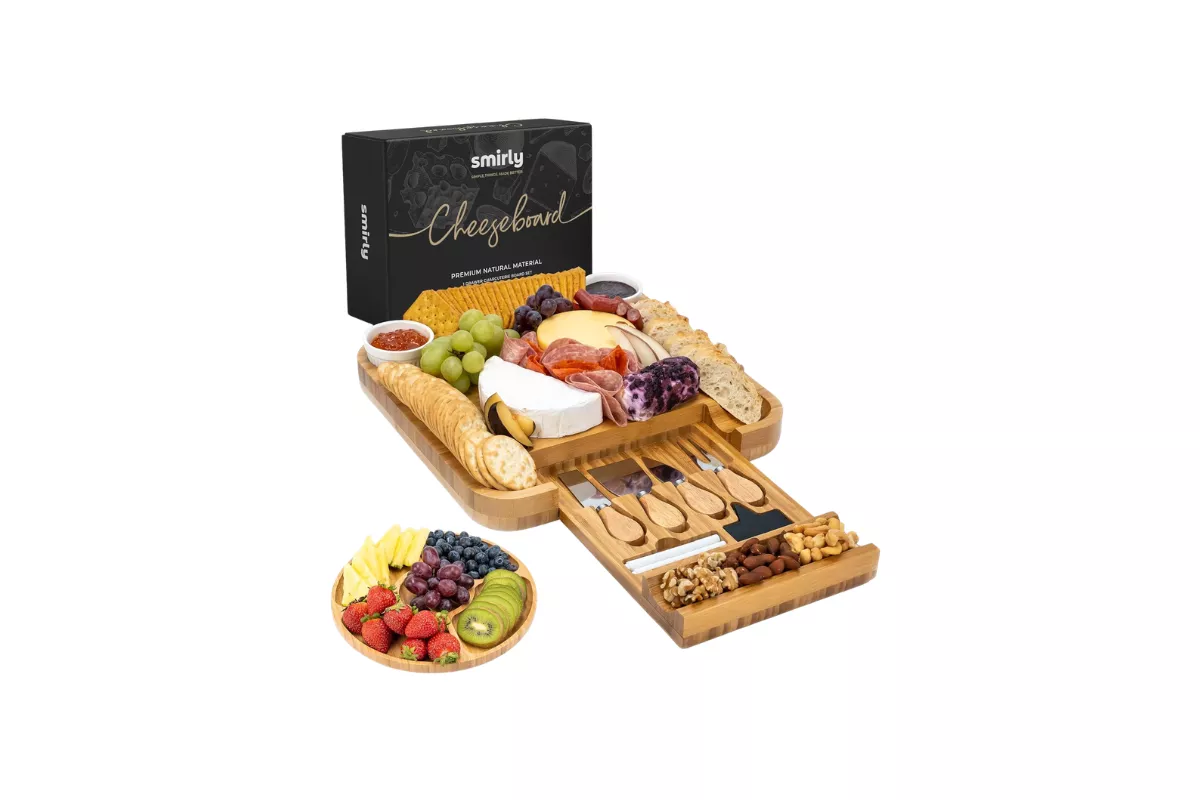 charcuterie board wedding gift set