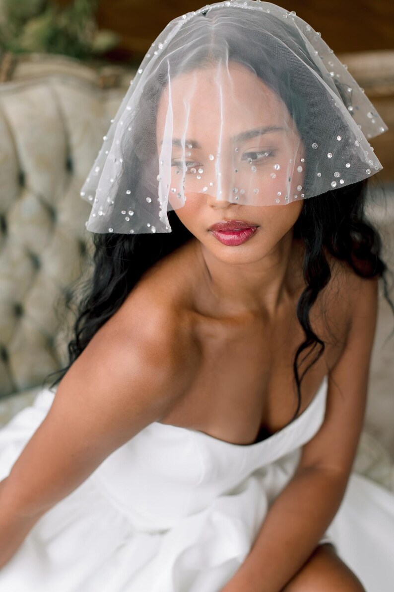 crystal embellished wedding veil trend for brides in 2026