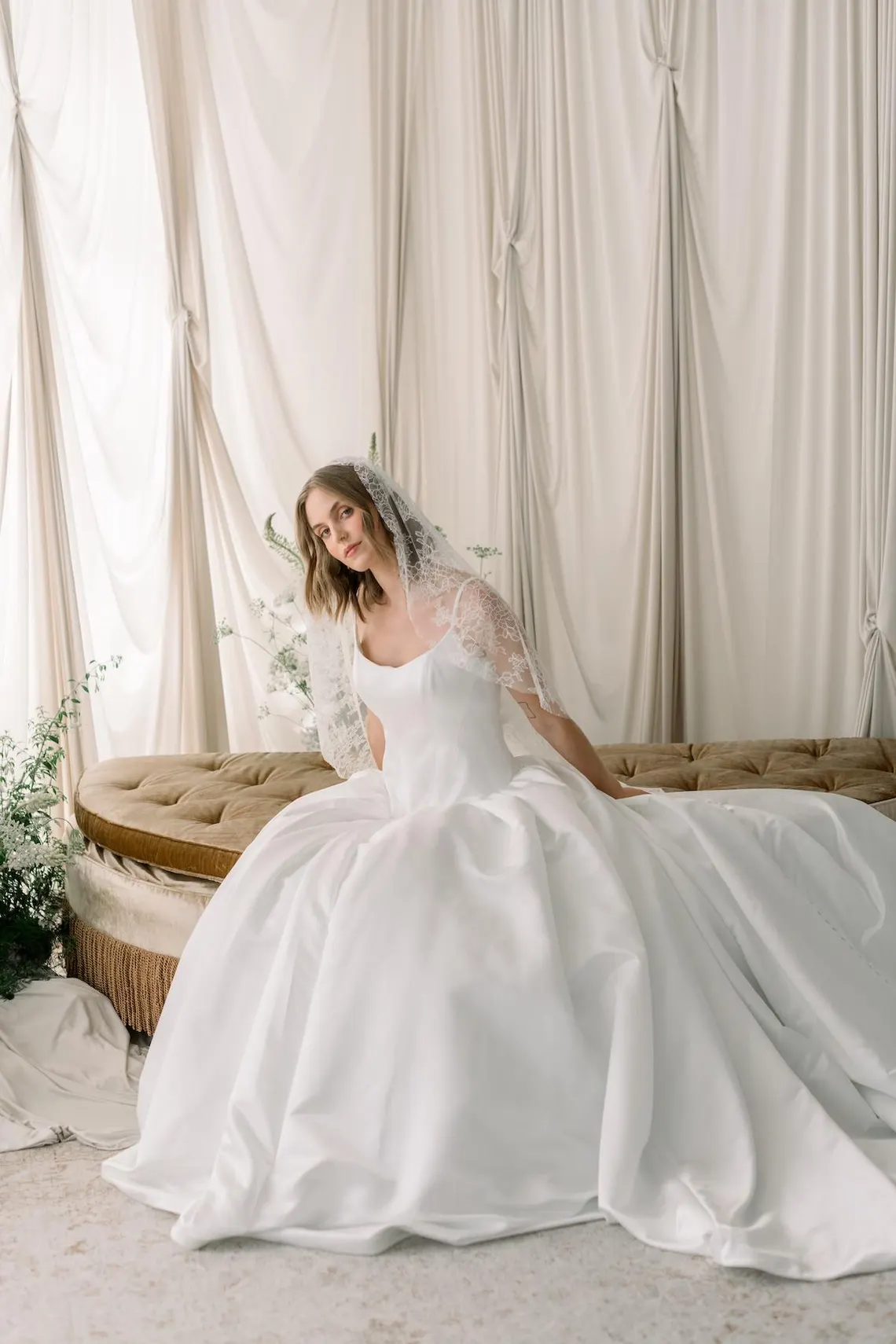 handcrafted bridal veils from Tessa Kim Bridal