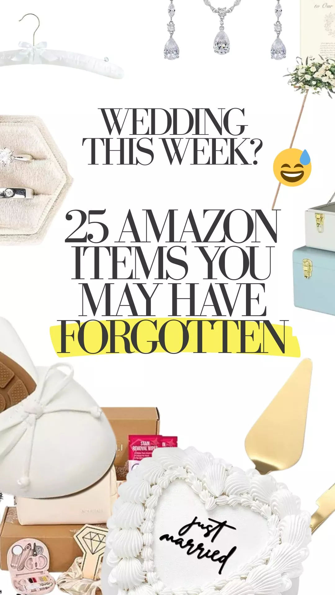 last minute wedding items you can get on amazon