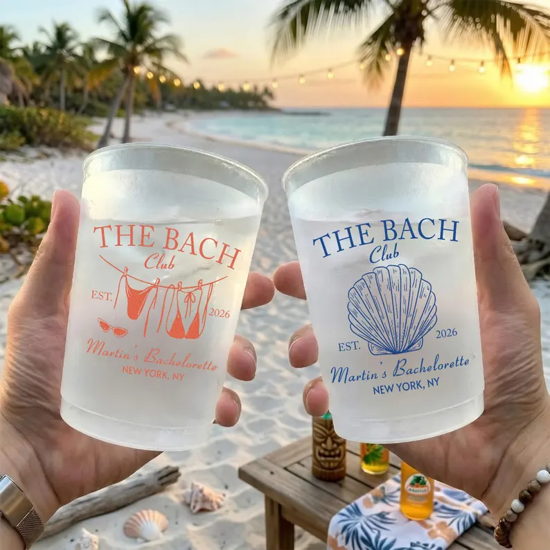 custom bachelorette party cups