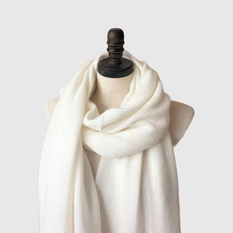 soft cashmere scarf for year-round luxury bridesmaid gift
