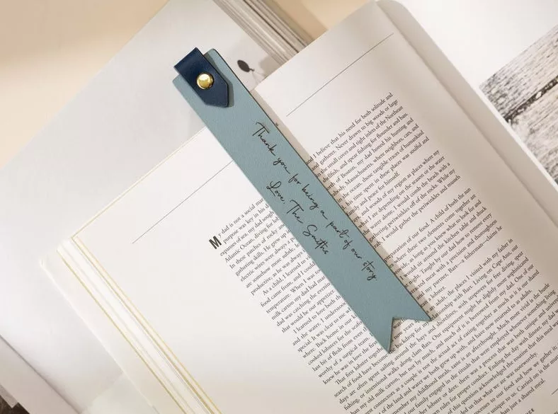 engraved bookmark personalized bridesmaid gift from bride