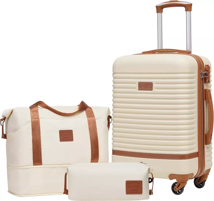 stylish luggage set for bridesmaid gift idea