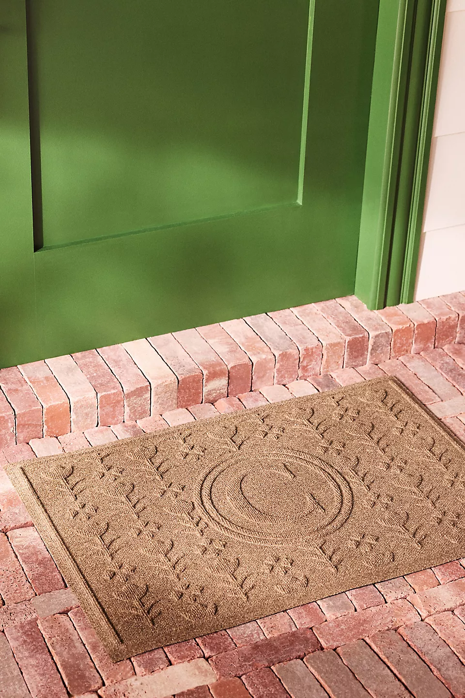 monogrammed doormat wedding gift