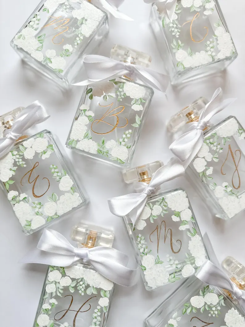 personalized perfume bottle maid of honor gift idea