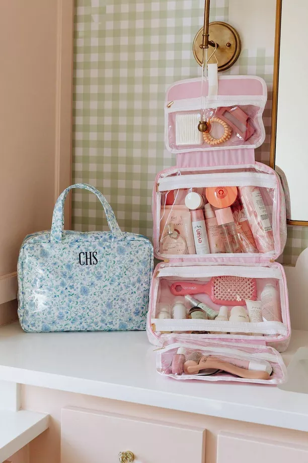 personalized travel toiletry case bridesmaid gift under $100