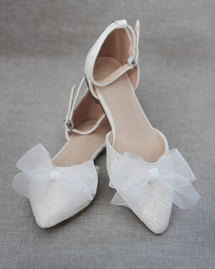 bridal shoes with pointed toe under $100