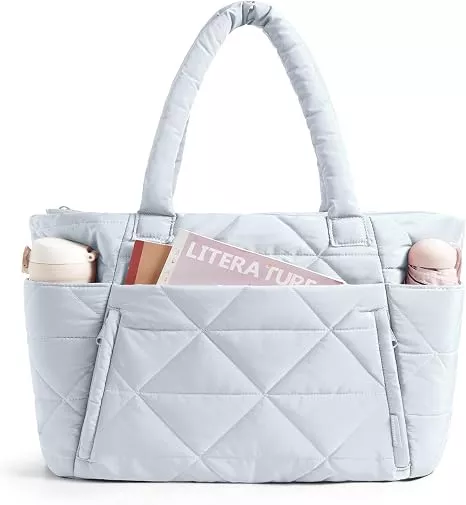 puffy tote bag for maid of honor gift