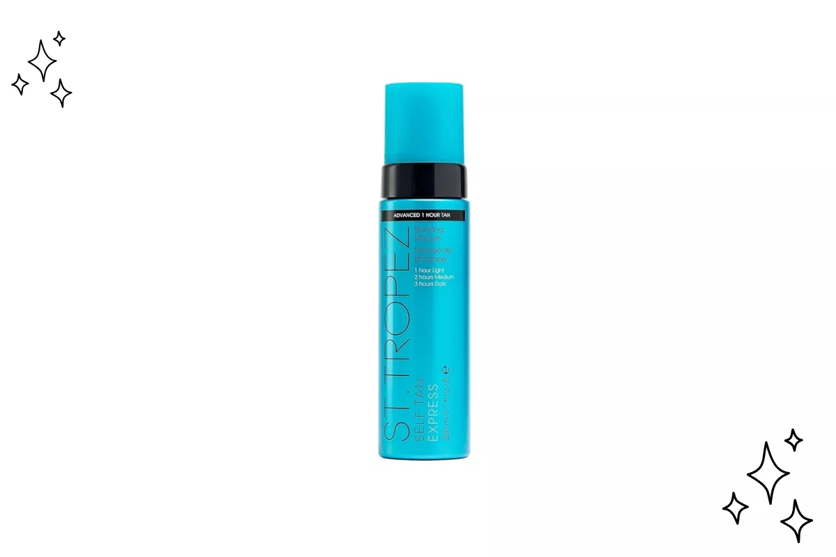 express self tanning mousse for brides