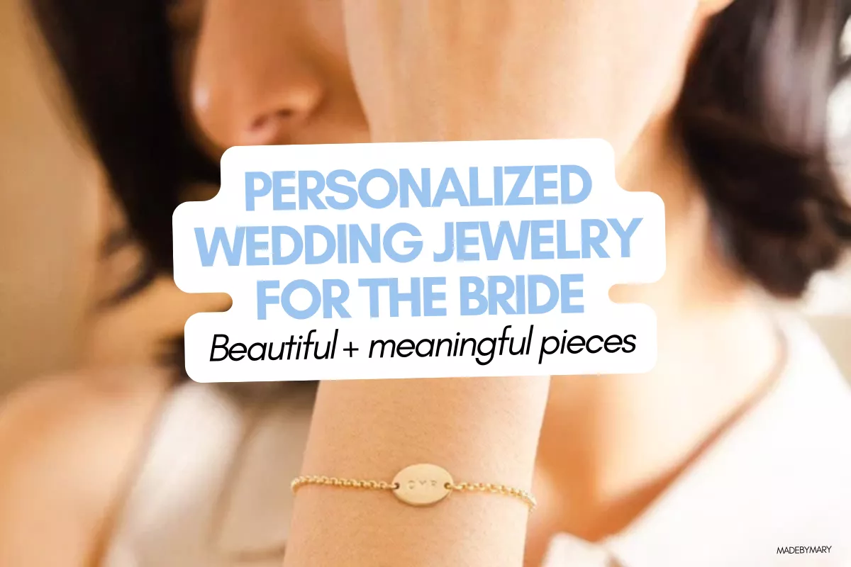 personalized wedding jewelry ideas for the bride