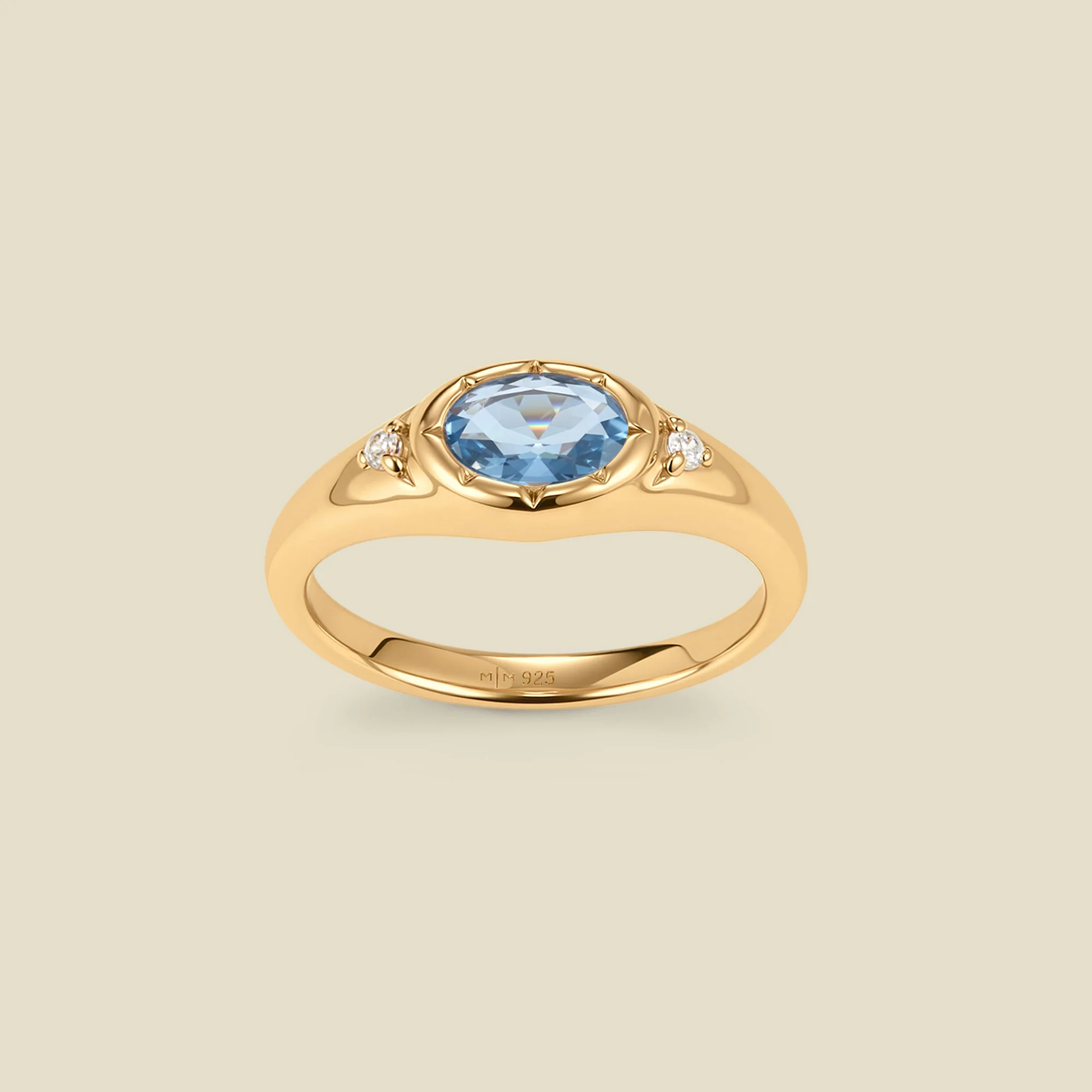 personalized something blue jewelry for the bride