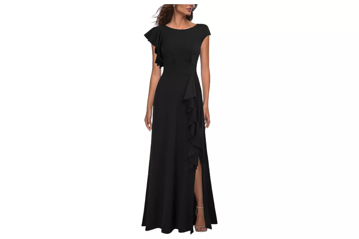 long bridesmaid dress from Amazon