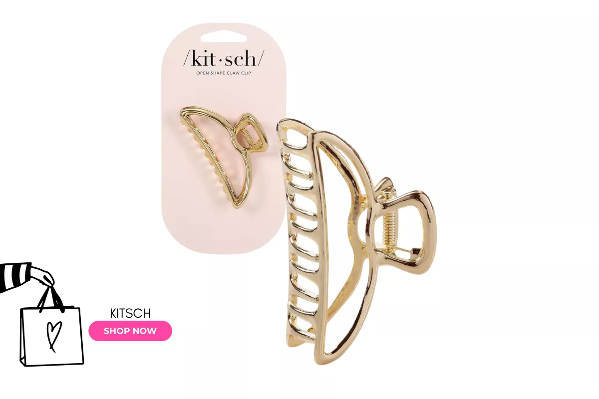 claw clip for hair for trying on wedding dresses