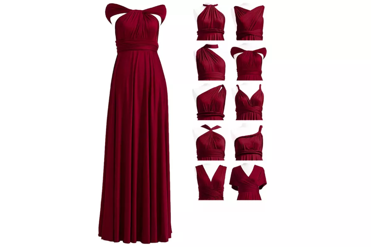 convertible bridesmaid dress from Amazon