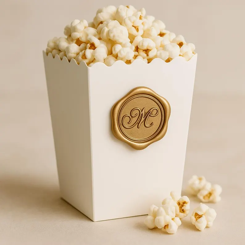 luxury wedding popcorn boxes
