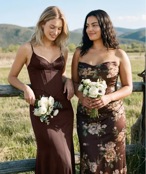 mismatched bridesmaid dress colors