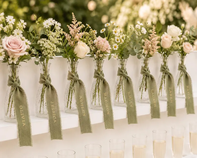 ribbon place cards