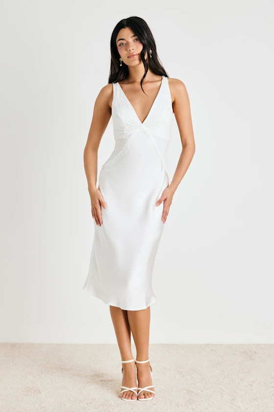 bridal slip dress for honeymoon outfit