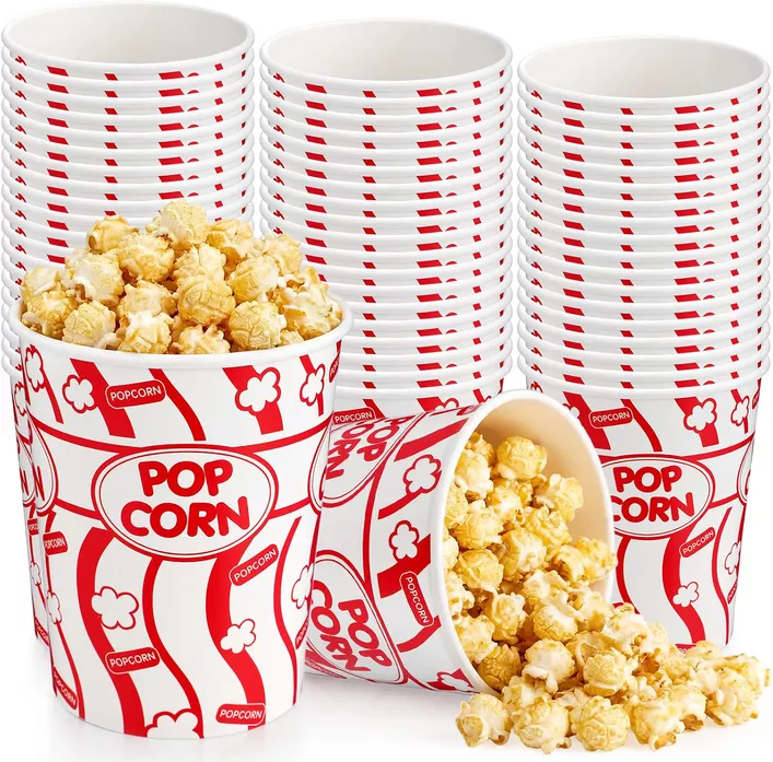 popcorn cups for wedding guests