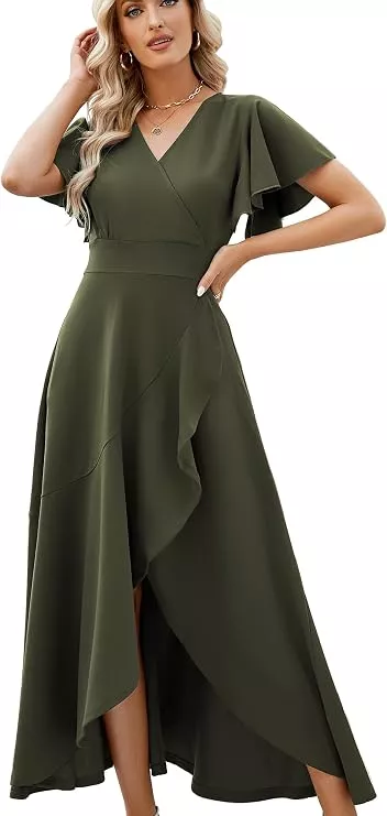 Best Amazon chiffon wedding guest dress