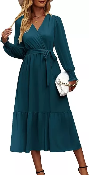 Best Amazon wrap wedding guest dress