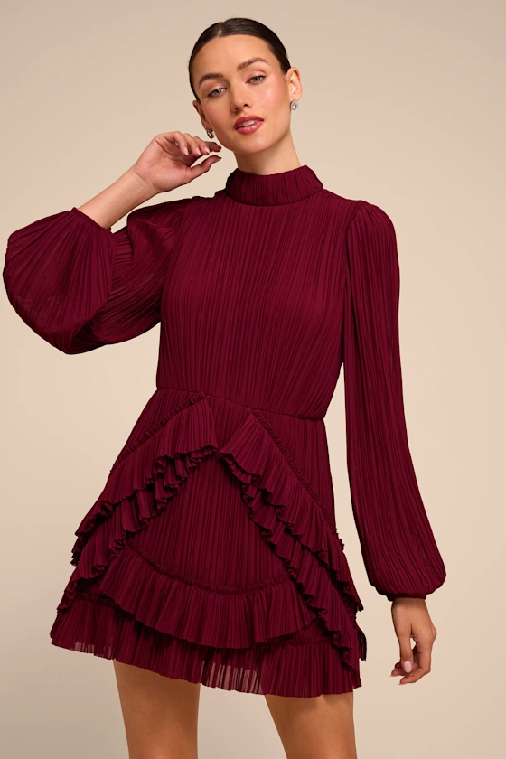 Lulus mini cocktail dress for wedding guests