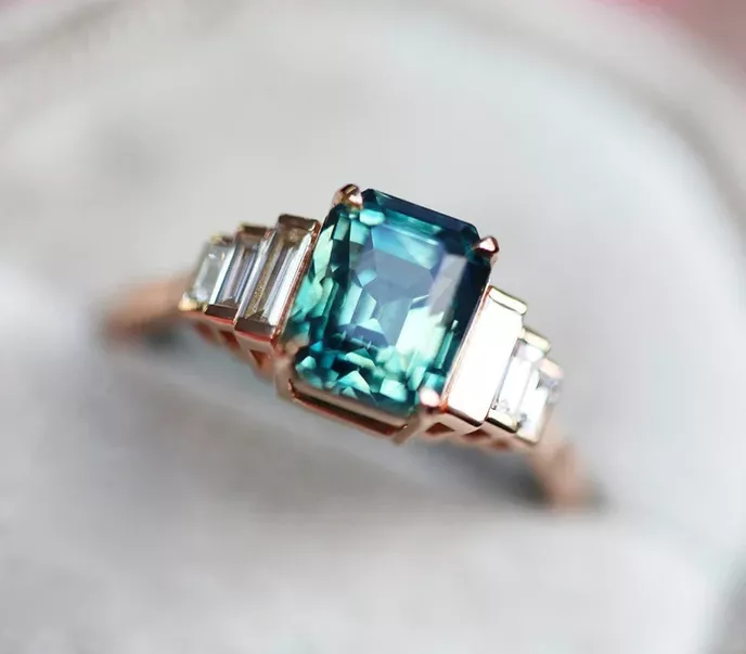 Which Is The Most Popular Sapphire Engagement Ring? (Blue, Pink, Yellow or Teal)