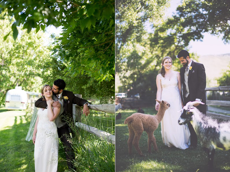 Colorado Chic Farm Wedding | Photographer: Searching for the Light Photography | via https://emmalinebride.com/real-weddings/colorado-chic-farm-wedding-christy-eric/