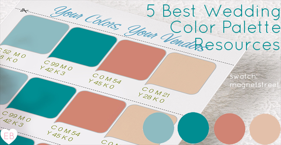 5 best wedding color palette resources