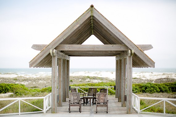 Beach Wedding Ceremony Spot - Photo by Eric Boneske