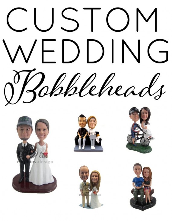 Custom Wedding Bobbleheads
