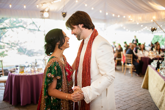 Daniel Fugaciu Photography - bride and groom dressed in Indian wedding attire