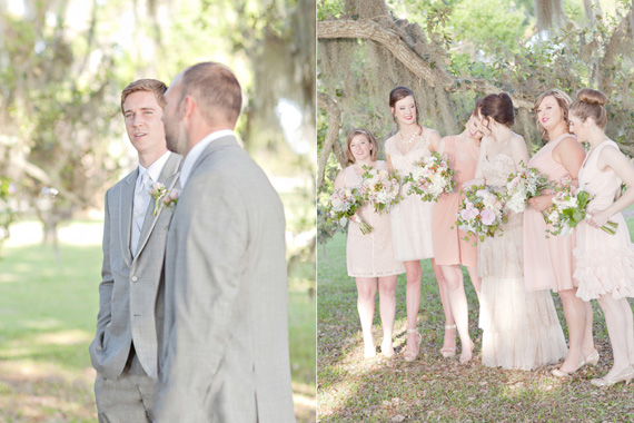 Kali Norton Photography - Mandeville Spring Wedding - groomsmen and bridesmaids