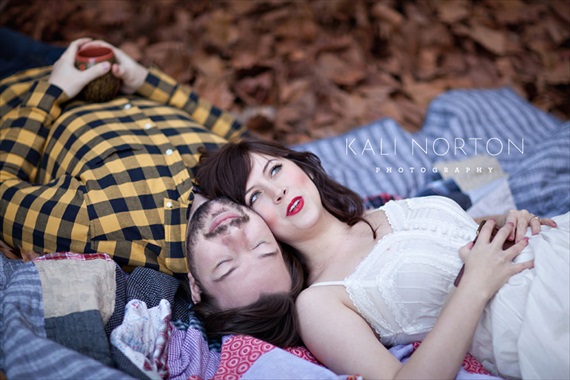Kali Norton Photography - couple laying on a blanket