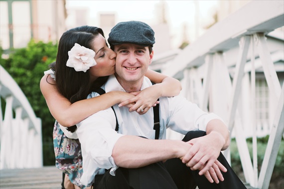Edith Elle Photography - Venice Canals Engagement