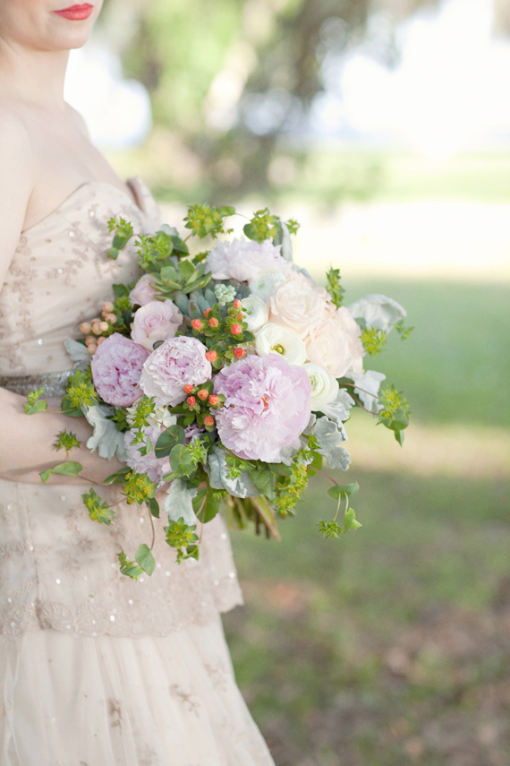 Kali Norton Photography - Mandeville Spring Wedding - bride with bouquet flowers