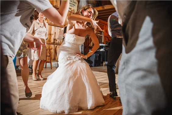 Butler Photography LLC - bride dancing at wedding
