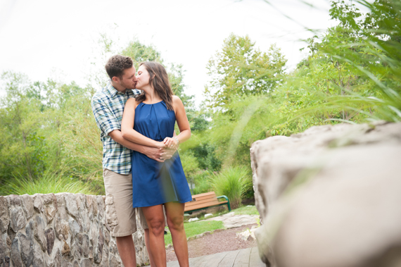 Scott Smith Photography - couple kissing at Manor House engagement shoot at Prophecy Creek