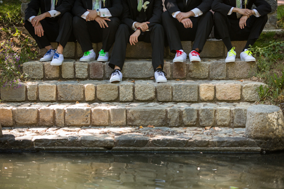 Johnstone Studios - fairytale nevada wedding, groomsmen shoes