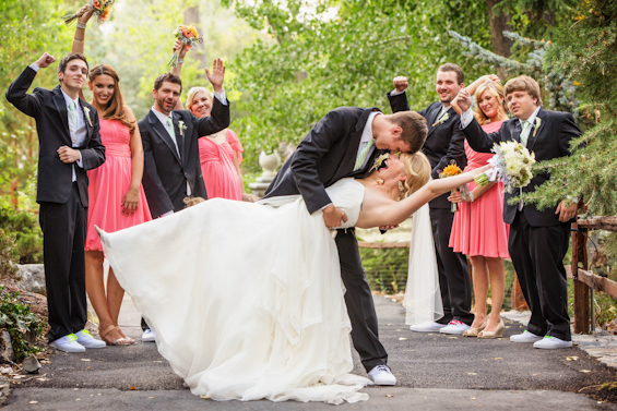 Johnstone Studios - bride, groom, and wedding party